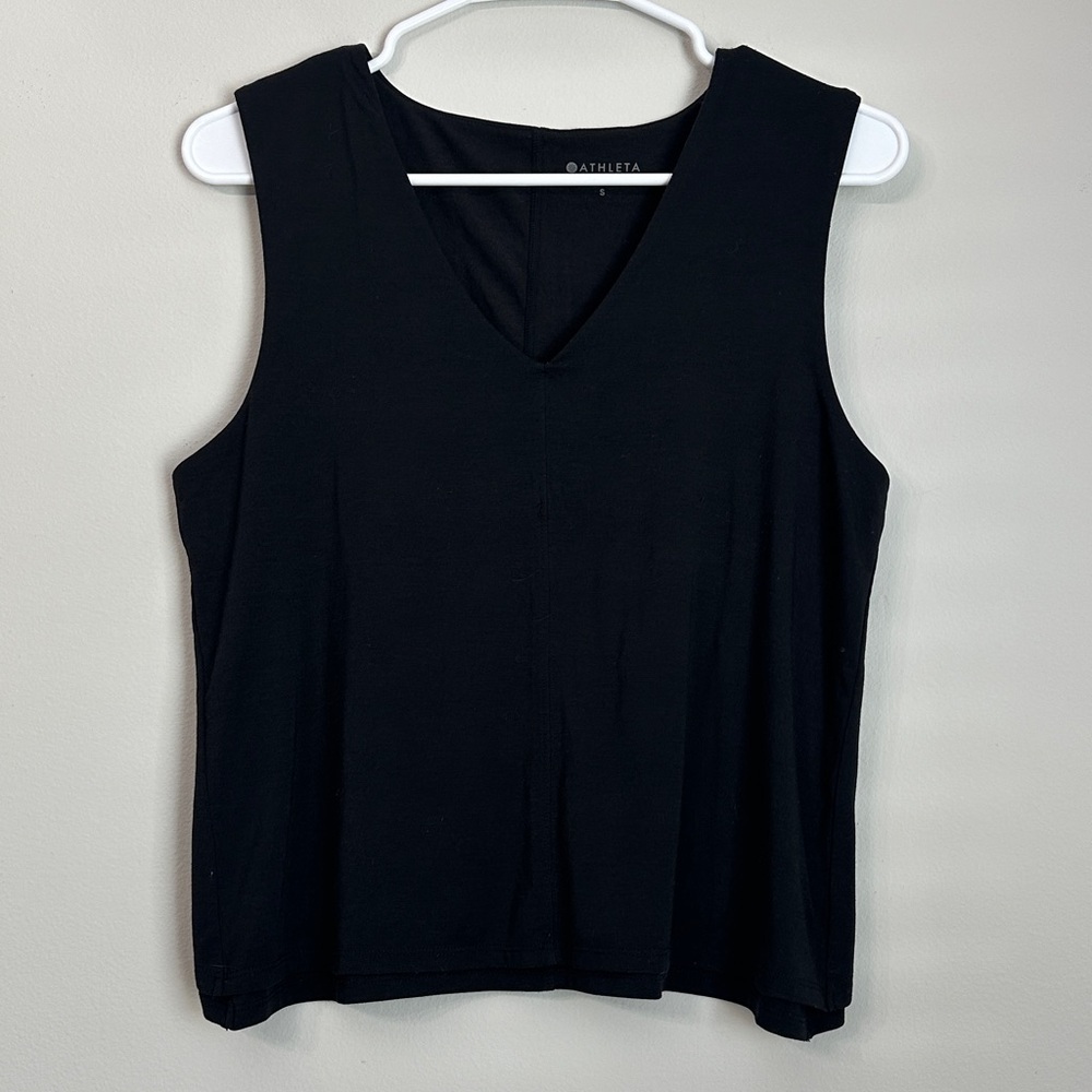 Athleta Women's Sleek Black Tank Top